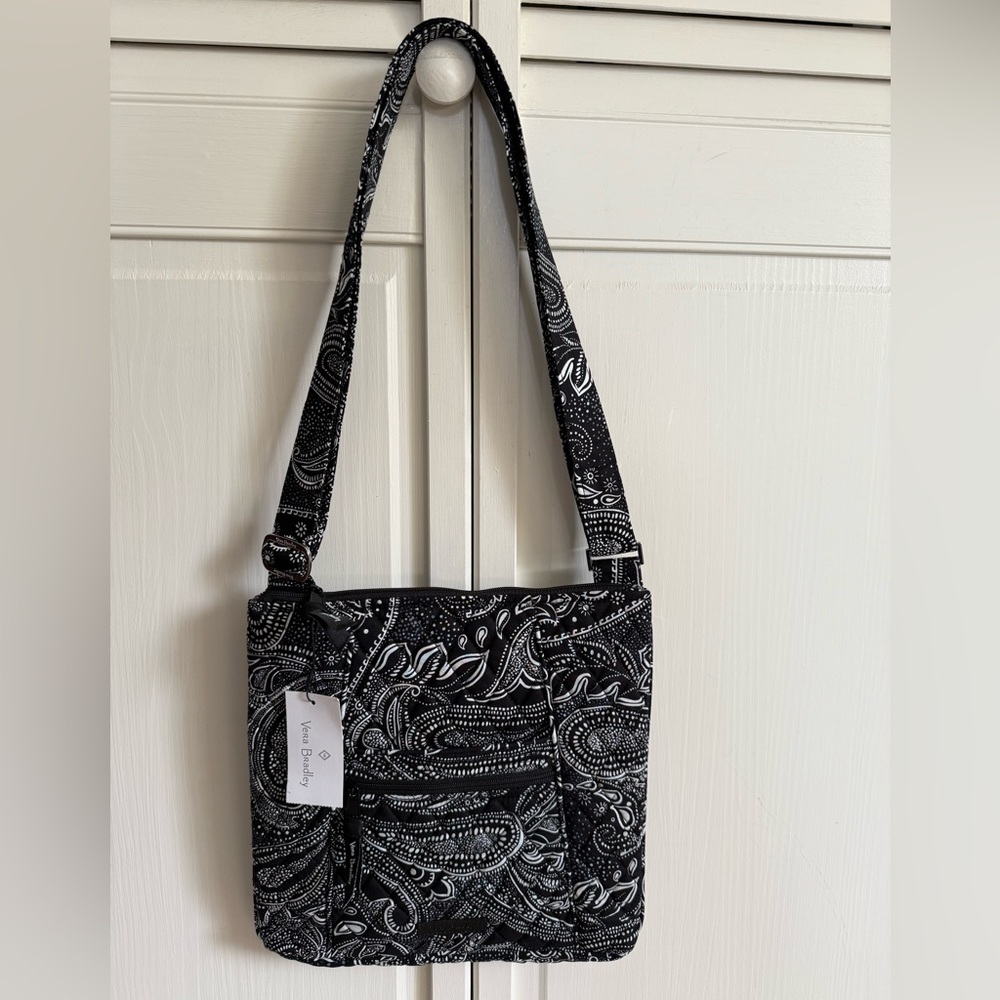 NWT Vera Bradley Hipster Shoulder Bag - Stellar Paisley